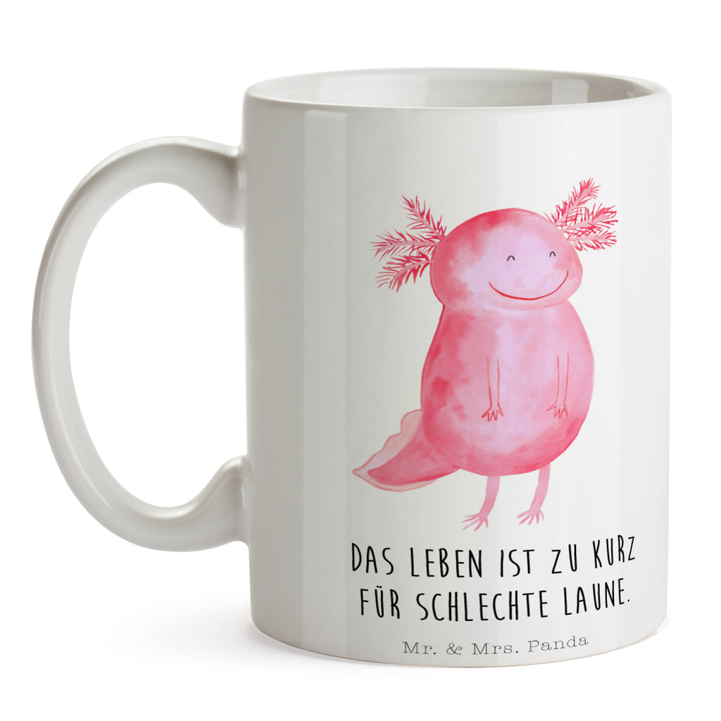 Tasse Axolotl glücklich