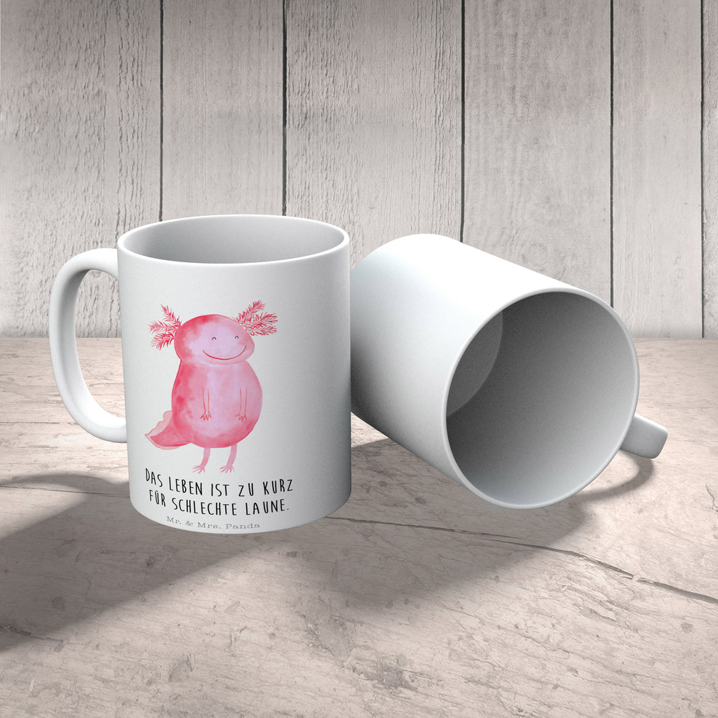 Tasse Axolotl glücklich