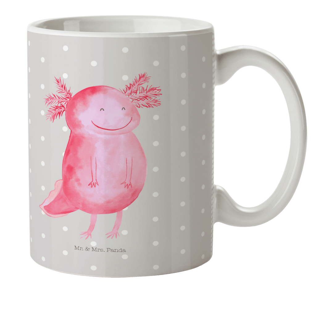 Kindertasse Axolotl glücklich Kunststoff Tasse, Kindergarten, Tasse, Trinkbecher, Camping Becher, Kaffeetasse, Kunststoffbecher, Kindergartenbecher, Outdoorgeschirr, Kunststoffgeschirr, Reisebecher, Reisetasse, Kinderbecher, Axolotl, Molch, Axolot, Schwanzlurch, Lurch, Lurche, Motivation, gute Laune