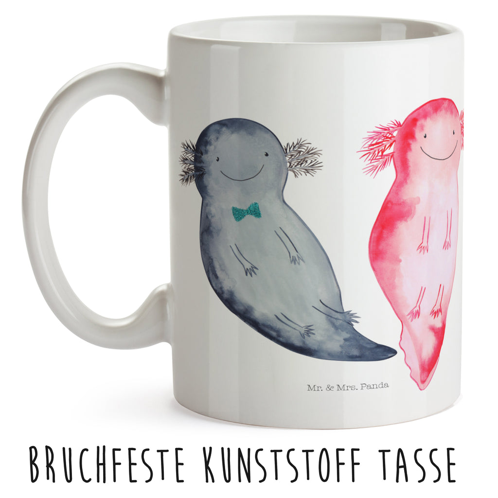 Kindertasse Axolotl Axel+Lotte Kunststoff Tasse, Kindergarten, Tasse, Trinkbecher, Camping Becher, Kaffeetasse, Kunststoffbecher, Kindergartenbecher, Outdoorgeschirr, Kunststoffgeschirr, Reisebecher, Reisetasse, Kinderbecher, Axolotl, Molch, Axolot, Schwanzlurch, Lurch, Lurche, Liebe, große Liebe, Liebesbeweis, Freund, Verlobter, Ehemann, Jahrestag, Valentinstag