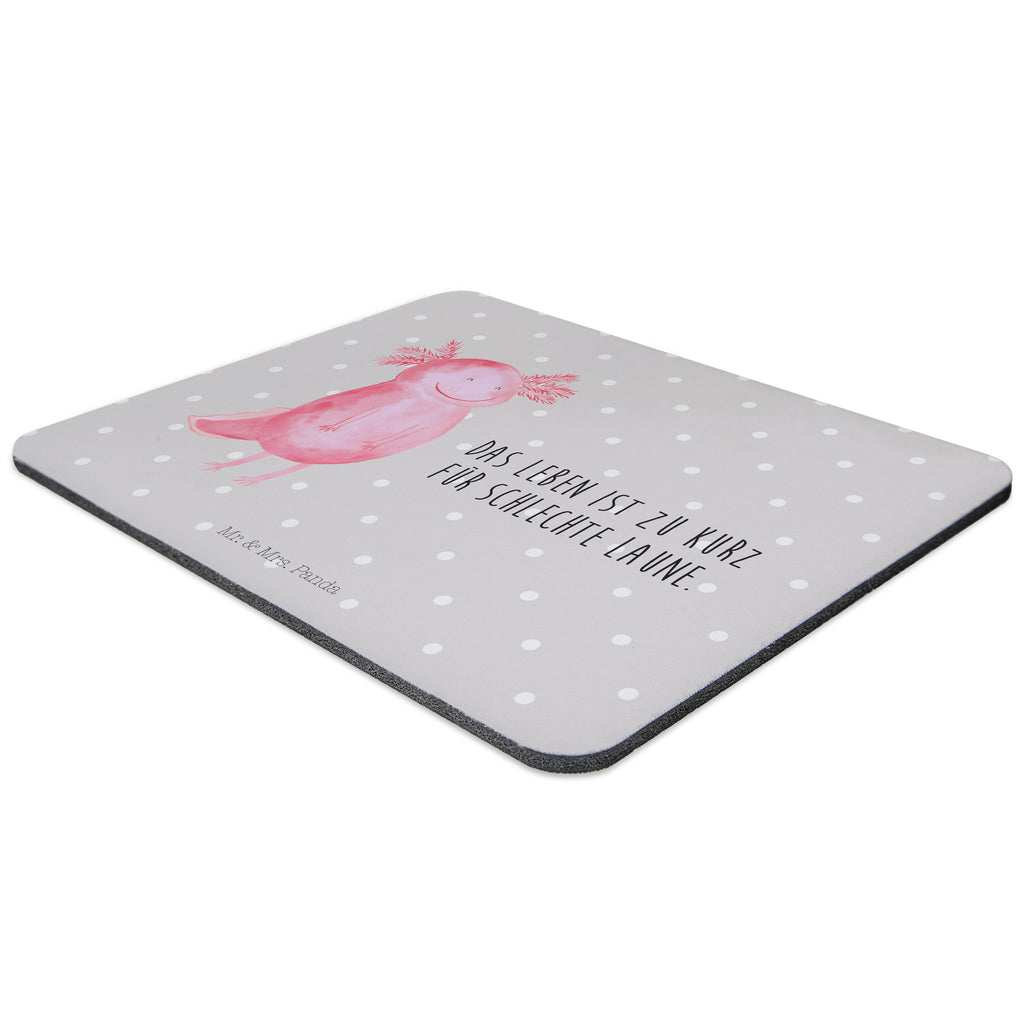 Mauspad Axolotl glücklich Mousepad, Computer zubehör, Büroausstattung, PC Zubehör, Arbeitszimmer, Mauspad, Einzigartiges Mauspad, Designer Mauspad, Axolotl, Molch, Axolot, Schwanzlurch, Lurch, Lurche, Motivation, gute Laune