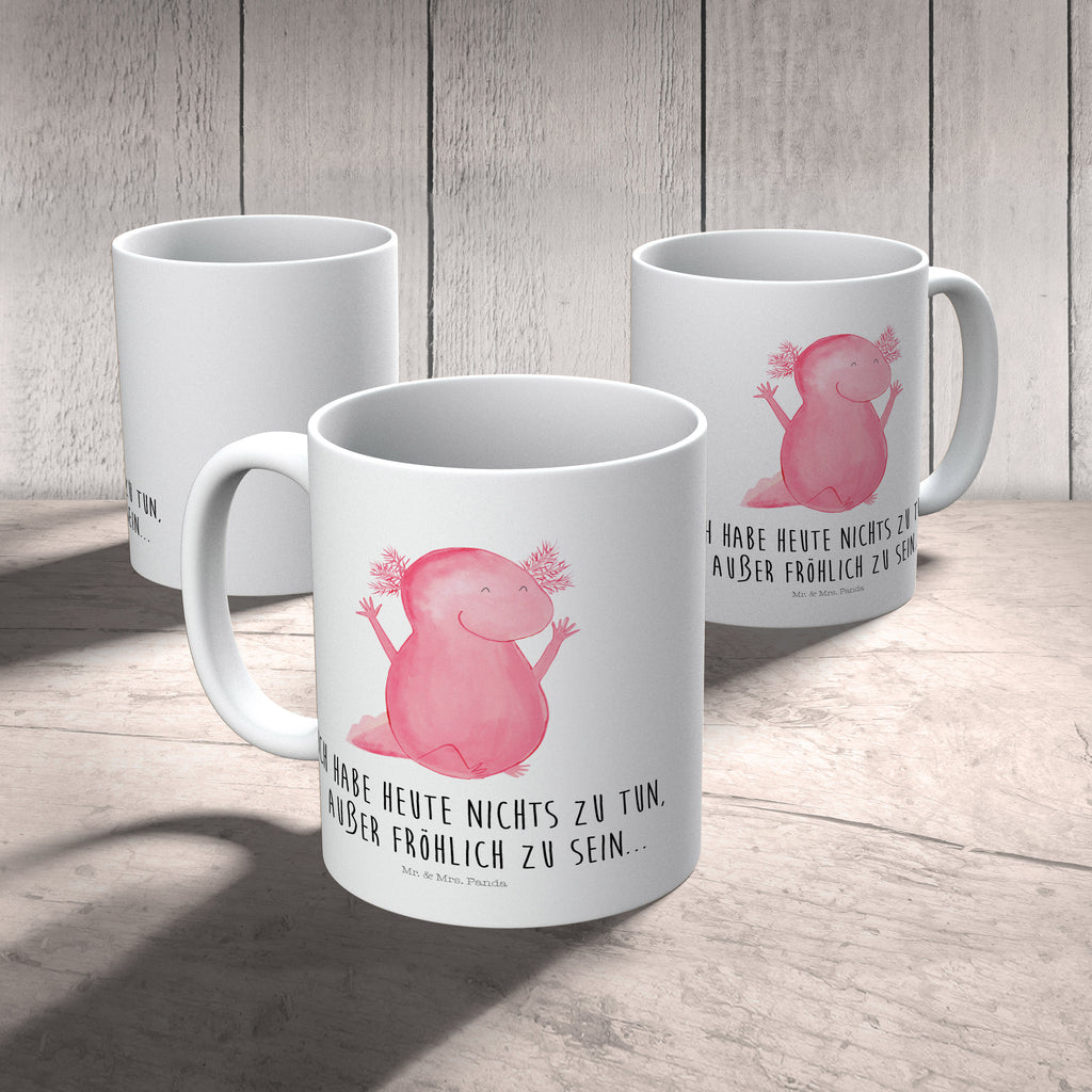 Kindertasse Axolotl Hurra Kunststoff Tasse, Kindergarten, Tasse, Trinkbecher, Camping Becher, Kaffeetasse, Kunststoffbecher, Kindergartenbecher, Outdoorgeschirr, Kunststoffgeschirr, Reisebecher, Reisetasse, Kinderbecher, Axolotl, Molch, Axolot, Schwanzlurch, Lurch, Lurche, fröhlich, Spaß, Freude, Motivation, Zufriedenheit