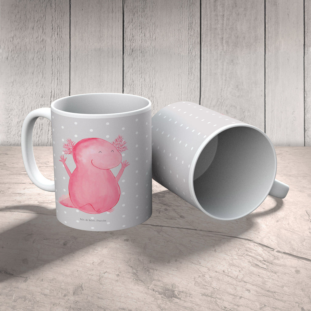 Kindertasse Axolotl Hurra Kunststoff Tasse, Kindergarten, Tasse, Trinkbecher, Camping Becher, Kaffeetasse, Kunststoffbecher, Kindergartenbecher, Outdoorgeschirr, Kunststoffgeschirr, Reisebecher, Reisetasse, Kinderbecher, Axolotl, Molch, Axolot, Schwanzlurch, Lurch, Lurche, fröhlich, Spaß, Freude, Motivation, Zufriedenheit