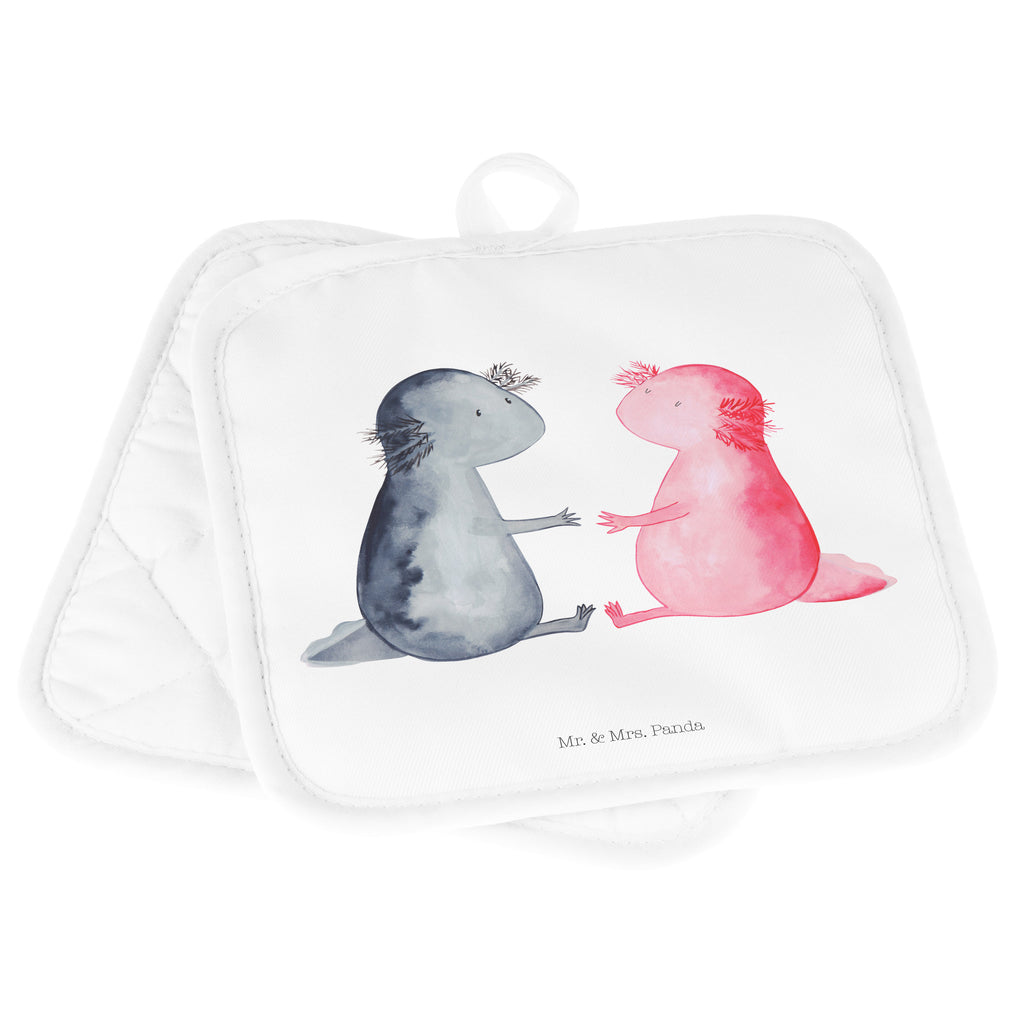 2er Set Topflappen  Axolotl Liebe Topflappen, Topfuntersetzer, Ofenhandschuh, Topflappen Set, Topflappen lustig, Topflappen mit Spruch, Axolotl, Molch, Axolot, Schwanzlurch, Lurch, Lurche, Liebe, große Liebe, Liebesbeweis, Freund, Verlobter, Ehemann, Jahrestag, Valentinstag