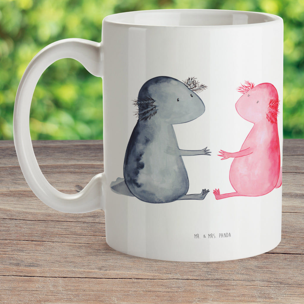 Kindertasse Axolotl Liebe Kunststoff Tasse, Kindergarten, Tasse, Trinkbecher, Camping Becher, Kaffeetasse, Kunststoffbecher, Kindergartenbecher, Outdoorgeschirr, Kunststoffgeschirr, Reisebecher, Reisetasse, Kinderbecher, Axolotl, Molch, Axolot, Schwanzlurch, Lurch, Lurche, Liebe, große Liebe, Liebesbeweis, Freund, Verlobter, Ehemann, Jahrestag, Valentinstag