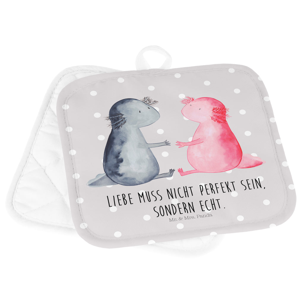 2er Set Topflappen  Axolotl Liebe Topflappen, Topfuntersetzer, Ofenhandschuh, Topflappen Set, Topflappen lustig, Topflappen mit Spruch, Axolotl, Molch, Axolot, Schwanzlurch, Lurch, Lurche, Liebe, große Liebe, Liebesbeweis, Freund, Verlobter, Ehemann, Jahrestag, Valentinstag