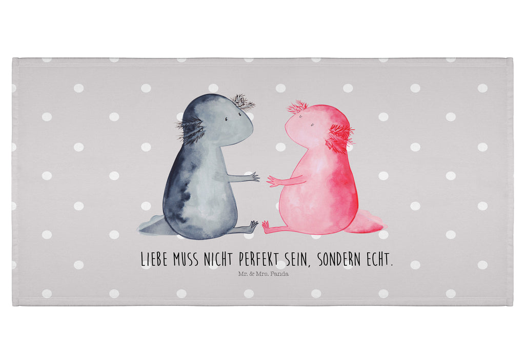 50 x 100 Handtuch Axolotl Liebe Handtuch, Badehandtuch, Badezimmer, Handtücher, groß, Kinder, Baby, Axolotl, Molch, Axolot, Schwanzlurch, Lurch, Lurche, Liebe, große Liebe, Liebesbeweis, Freund, Verlobter, Ehemann, Jahrestag, Valentinstag