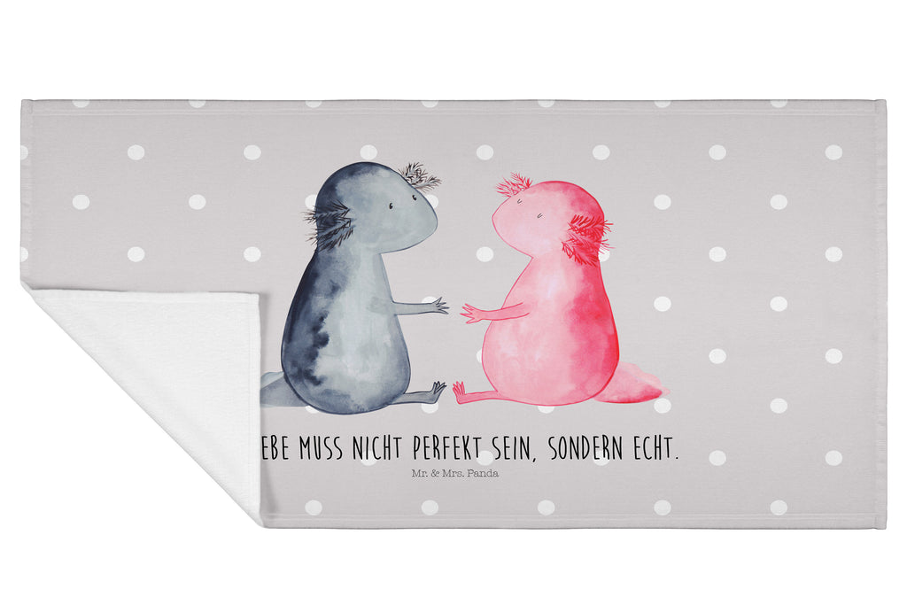 50 x 100 Handtuch Axolotl Liebe Handtuch, Badehandtuch, Badezimmer, Handtücher, groß, Kinder, Baby, Axolotl, Molch, Axolot, Schwanzlurch, Lurch, Lurche, Liebe, große Liebe, Liebesbeweis, Freund, Verlobter, Ehemann, Jahrestag, Valentinstag
