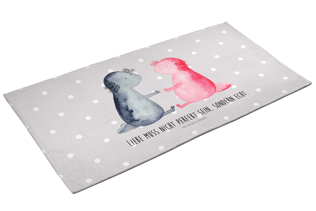 50 x 100 Handtuch Axolotl Liebe Handtuch, Badehandtuch, Badezimmer, Handtücher, groß, Kinder, Baby, Axolotl, Molch, Axolot, Schwanzlurch, Lurch, Lurche, Liebe, große Liebe, Liebesbeweis, Freund, Verlobter, Ehemann, Jahrestag, Valentinstag
