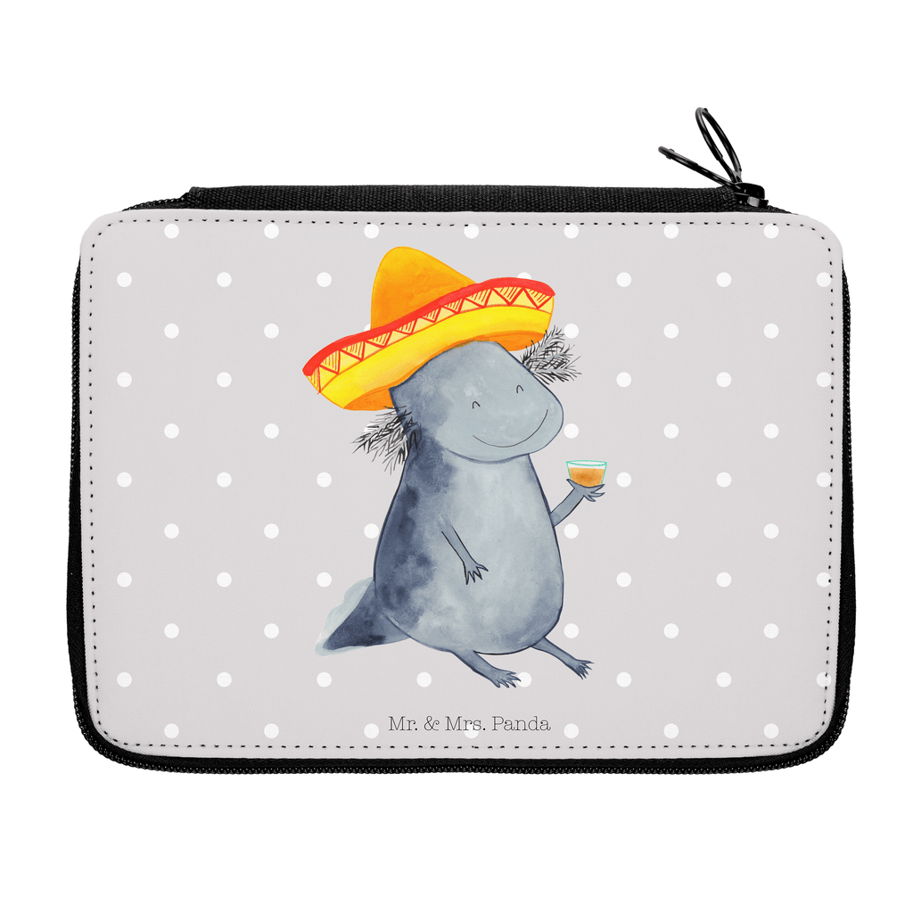 Federmappe Axolotl Tequila Federmappe, Stiftetasche, Stifte Etui, Schule, Einschulung, Geschenk, Kind, Schüler, Schülerin, Stifterolle, Federmäppchen, Motiv, Grundschule, Federmäppchen bedruckt, Büro Stifte Etui, Bestückte Federmappe, Kinder Federmappe, Federmappe Einschulung, Axolotl, Molch, Mexico, Mexiko, Sombrero, Zitrone, Tequila, Motivation, Spruch, Schwanzlurch, Lurch, Lurche, Axolot, Feuerdrache, Feuersalamander