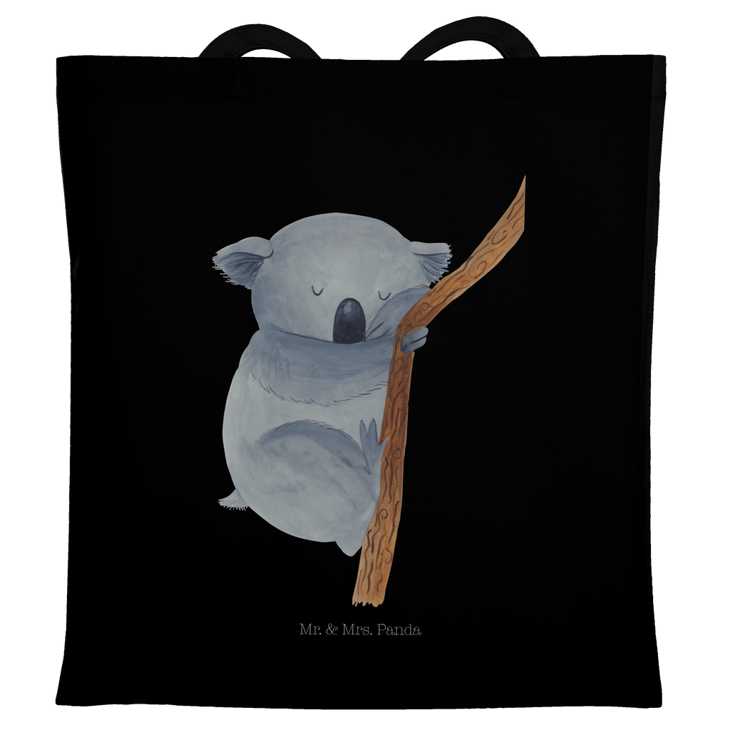 Tragetasche Koalabär Beuteltasche, Beutel, Einkaufstasche, Jutebeutel, Stoffbeutel, Tiermotive, Gute Laune, lustige Sprüche, Tiere, Koala, träumen, Traum, schlafen, Schlafzimmer, Traumland, Bär, Koalabär