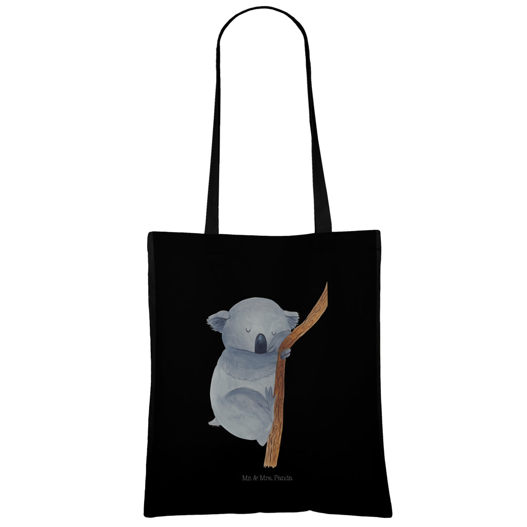 Tragetasche Koalabär Beuteltasche, Beutel, Einkaufstasche, Jutebeutel, Stoffbeutel, Tiermotive, Gute Laune, lustige Sprüche, Tiere, Koala, träumen, Traum, schlafen, Schlafzimmer, Traumland, Bär, Koalabär