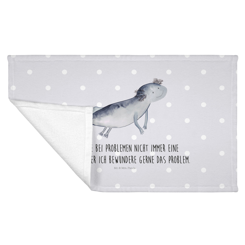 50 x 100 Handtuch Axolotl schwimmt Handtuch, Badehandtuch, Badezimmer, Handtücher, groß, Kinder, Baby, Axolotl, Molch, Axolot, Schwanzlurch, Lurch, Lurche, Problem, Probleme, Lösungen, Motivation