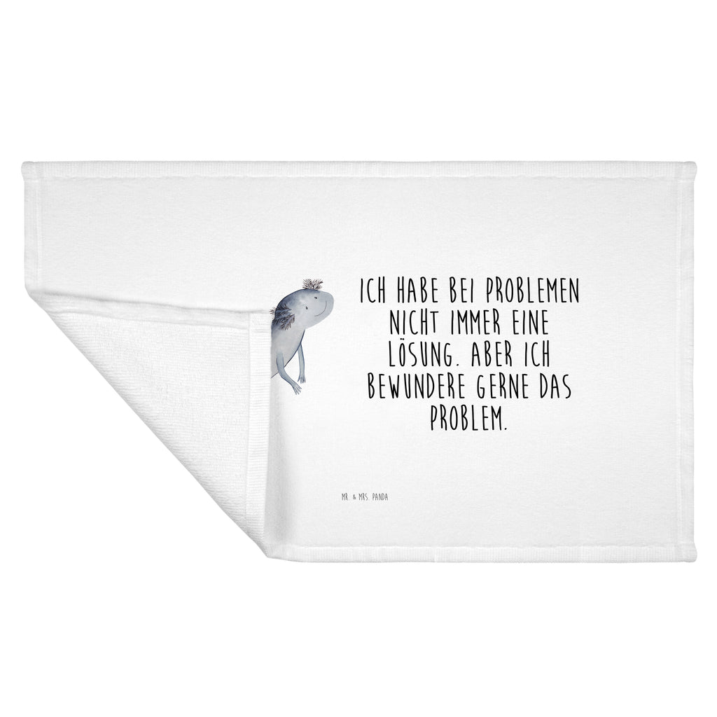 50 x 100 Handtuch Axolotl schwimmt Handtuch, Badehandtuch, Badezimmer, Handtücher, groß, Kinder, Baby, Axolotl, Molch, Axolot, Schwanzlurch, Lurch, Lurche, Problem, Probleme, Lösungen, Motivation