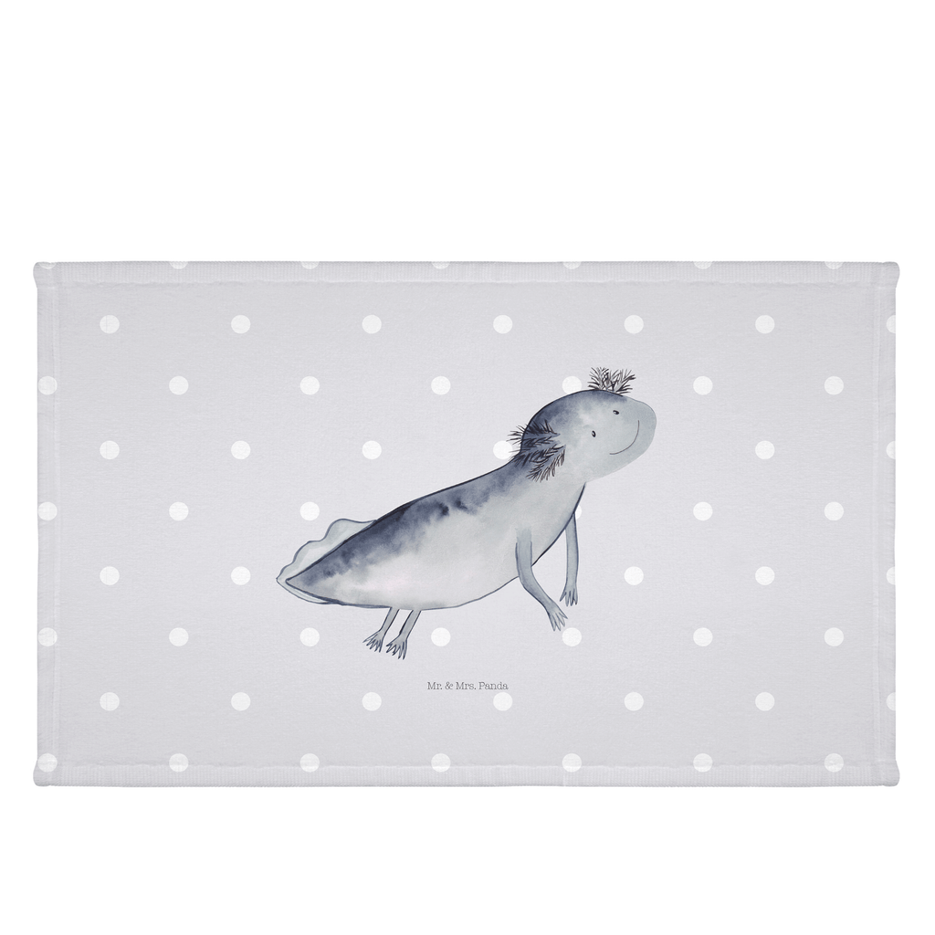 50 x 100 Handtuch Axolotl schwimmt Handtuch, Badehandtuch, Badezimmer, Handtücher, groß, Kinder, Baby, Axolotl, Molch, Axolot, Schwanzlurch, Lurch, Lurche, Problem, Probleme, Lösungen, Motivation