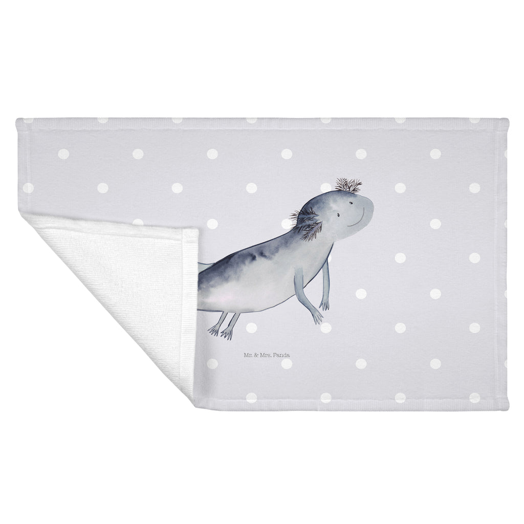 50 x 100 Handtuch Axolotl schwimmt Handtuch, Badehandtuch, Badezimmer, Handtücher, groß, Kinder, Baby, Axolotl, Molch, Axolot, Schwanzlurch, Lurch, Lurche, Problem, Probleme, Lösungen, Motivation