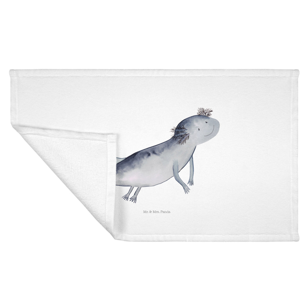 50 x 100 Handtuch Axolotl schwimmt Handtuch, Badehandtuch, Badezimmer, Handtücher, groß, Kinder, Baby, Axolotl, Molch, Axolot, Schwanzlurch, Lurch, Lurche, Problem, Probleme, Lösungen, Motivation