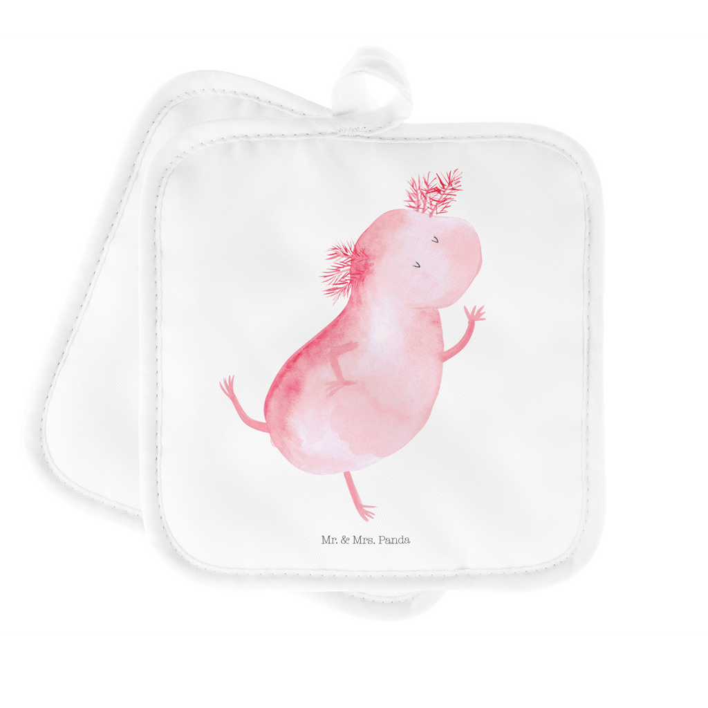 2er Set Topflappen  Axolotl tanzt Topflappen, Topfuntersetzer, Ofenhandschuh, Topflappen Set, Topflappen lustig, Topflappen mit Spruch, Axolotl, Molch, Axolot, Schwanzlurch, Lurch, Lurche, Dachschaden, Sterne, verrückt, Freundin, beste Freundin