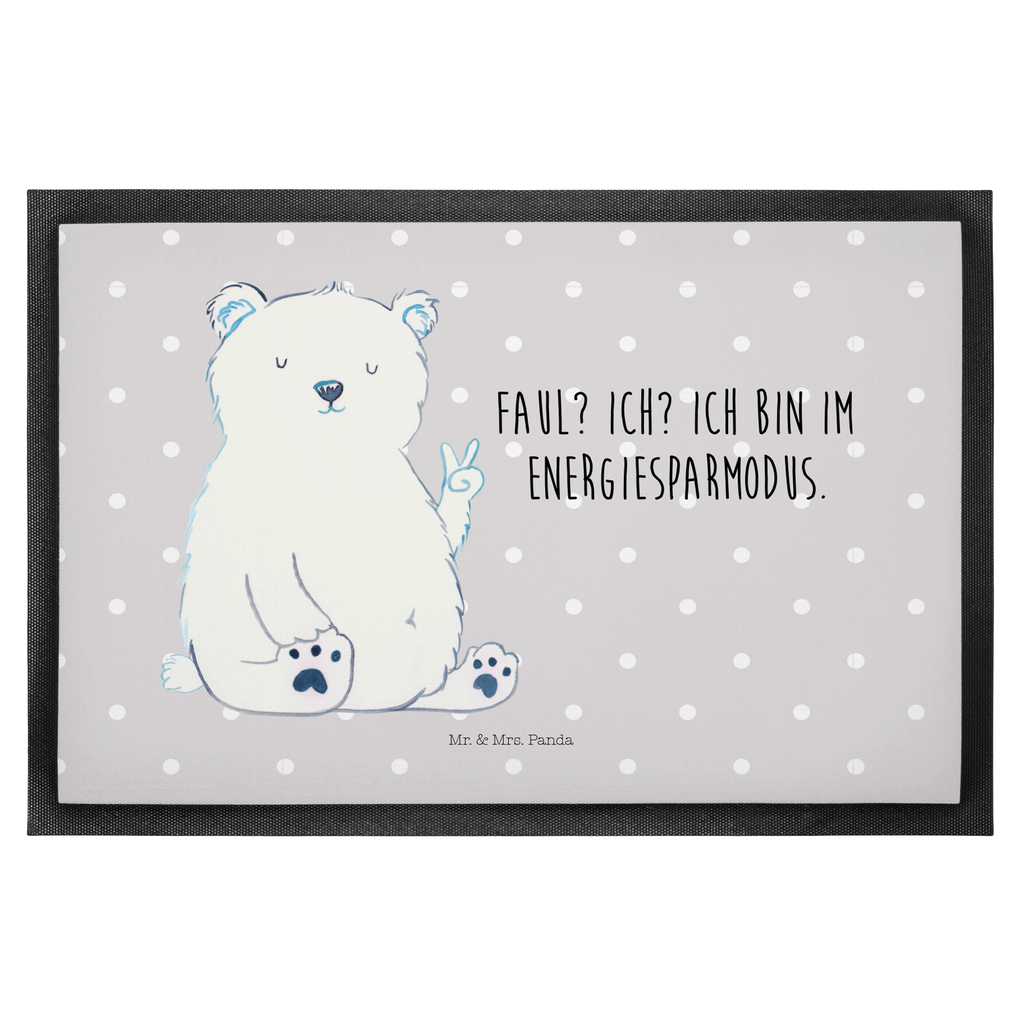 Fußmatte Eisbär Faul Eisbär, Bär, Nordpol, Faul, Entspannen, Relaxen, Büro, Arbeit, Bürojob, Arbeitsplatz, Homeoffice, Türvorleger, Schmutzmatte, Fußabtreter, Matte, Schmutzfänger, Fußabstreifer, Schmutzfangmatte, Türmatte, Motivfußmatte,  Haustürmatte, Vorleger  Bär, Teddy, Teddybär