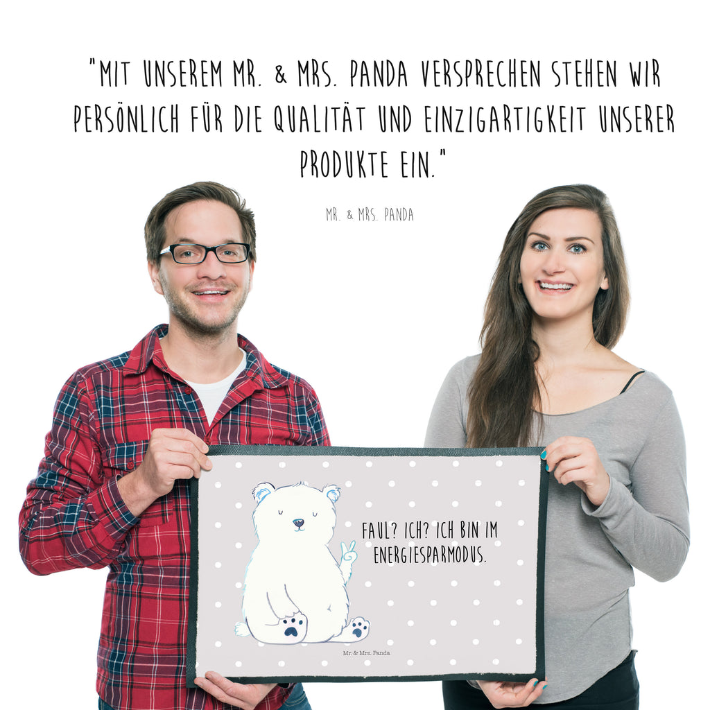 Fußmatte Eisbär Faul Eisbär, Bär, Nordpol, Faul, Entspannen, Relaxen, Büro, Arbeit, Bürojob, Arbeitsplatz, Homeoffice, Türvorleger, Schmutzmatte, Fußabtreter, Matte, Schmutzfänger, Fußabstreifer, Schmutzfangmatte, Türmatte, Motivfußmatte,  Haustürmatte, Vorleger  Bär, Teddy, Teddybär
