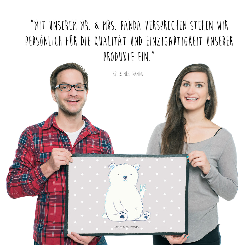 Fußmatte Eisbär Faul Eisbär, Bär, Nordpol, Faul, Entspannen, Relaxen, Büro, Arbeit, Bürojob, Arbeitsplatz, Homeoffice, Türvorleger, Schmutzmatte, Fußabtreter, Matte, Schmutzfänger, Fußabstreifer, Schmutzfangmatte, Türmatte, Motivfußmatte,  Haustürmatte, Vorleger  Bär, Teddy, Teddybär