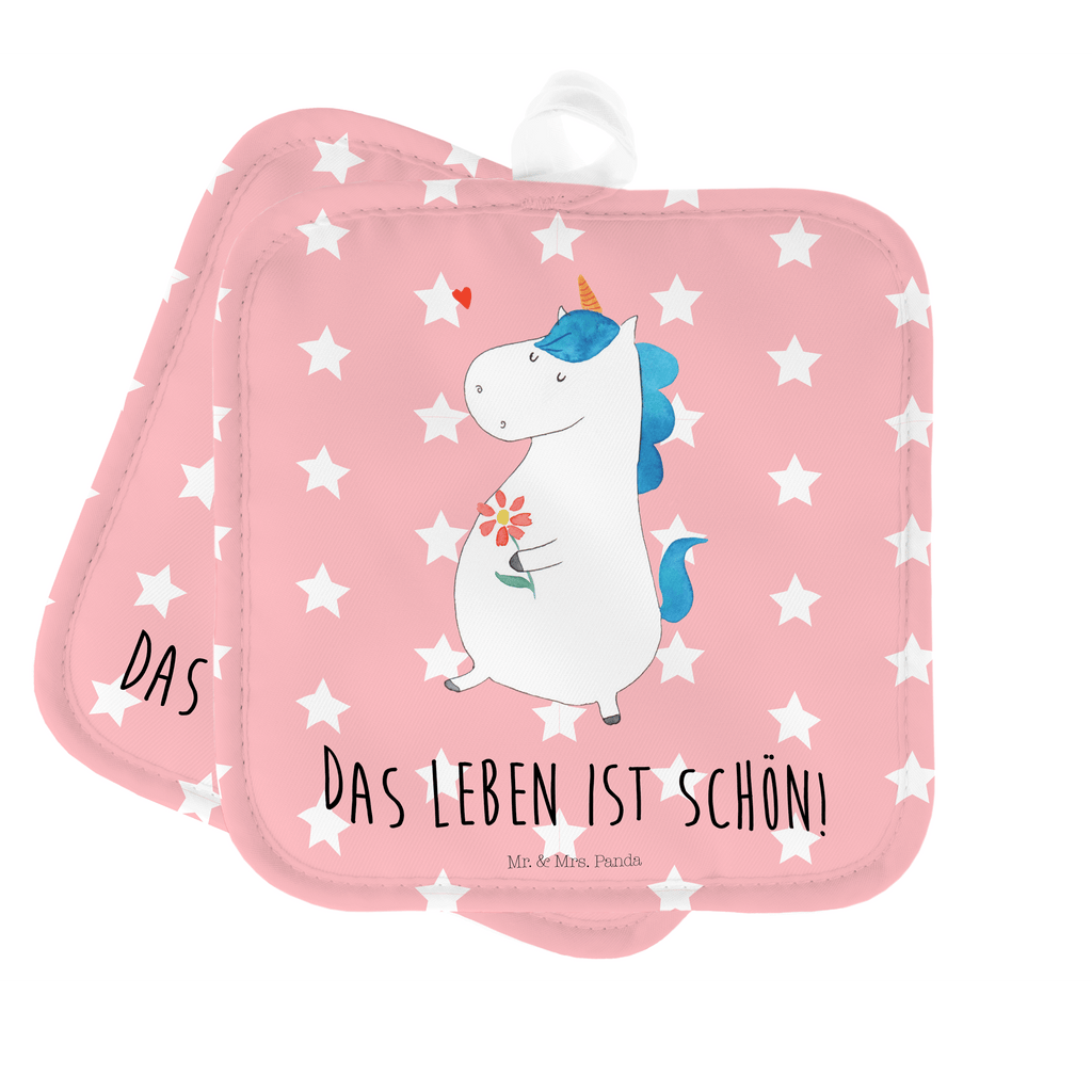 2er Set Topflappen  Einhorn Spaziergang Topflappen, Topfuntersetzer, Ofenhandschuh, Topflappen Set, Topflappen lustig, Topflappen mit Spruch, Einhorn, Einhörner, Einhorn Deko, Pegasus, Unicorn, Glitzer, Blumen, Spaziergang, Motivation, Gute Laune, Freude, Freundin, Mutter, Schwester