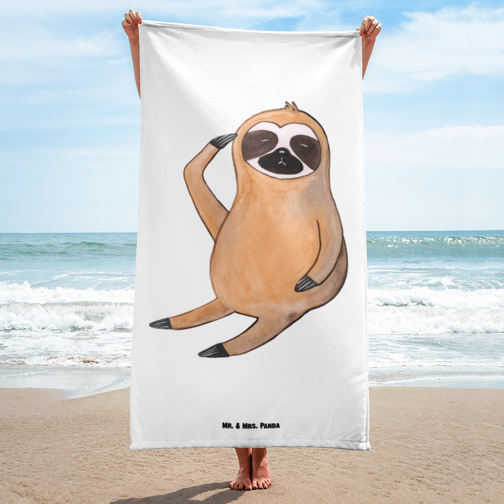 XL Badehandtuch Faultier Vogel zeigen Handtuch, Badetuch, Duschtuch, Strandtuch, Saunatuch, Faultier, Faultier Geschenk, Faultier Deko, Faultiere, faul, Lieblingstier, Spinner, früher Vogel, der frühe Vogel, Frühaufsteher, Morgenmuffel, Vogel, Faultierwelt