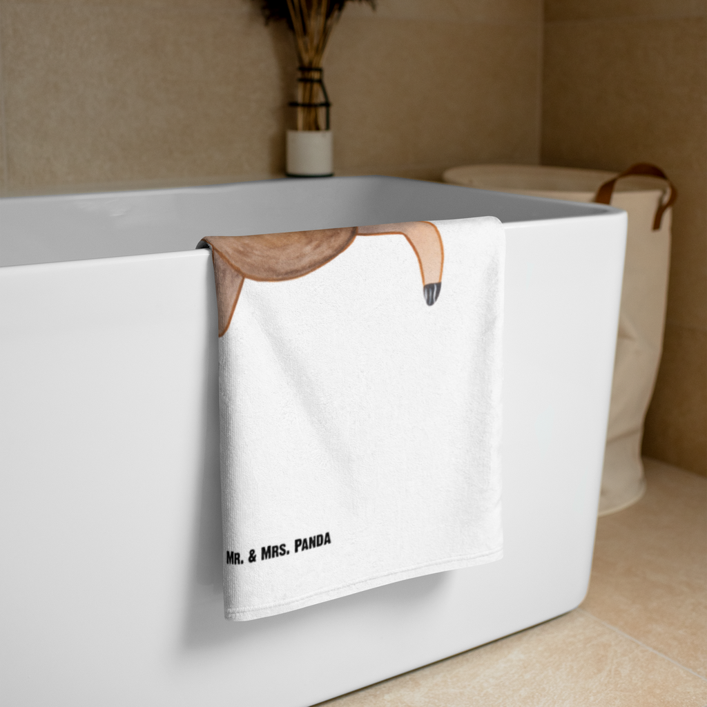 XL Badehandtuch Faultier  Yoga Handtuch, Badetuch, Duschtuch, Strandtuch, Saunatuch, Faultier, Faultier Geschenk, Faultier Deko, Faultiere, faul, Lieblingstier, Yoga, Namaste, Krieger, Yogaübungen, Meditation, Atmung, Gelassenheit, Entspannung