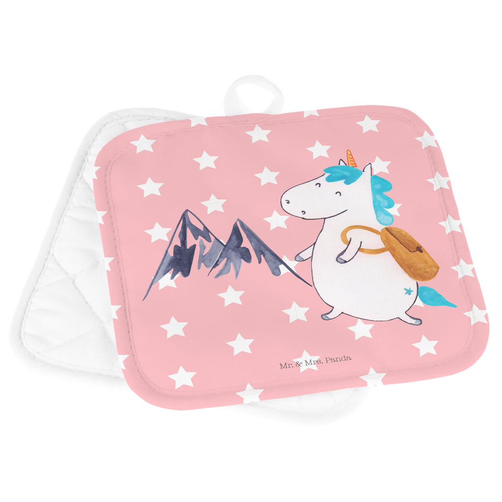2er Set Topflappen  Einhorn Bergsteiger Topflappen, Topfuntersetzer, Ofenhandschuh, Topflappen Set, Topflappen lustig, Topflappen mit Spruch, Einhorn, Einhörner, Einhorn Deko, Pegasus, Unicorn, Bergsteiger, Abenteuer, Berge, Abenteurer, Weltenbummler, Weltreise, Reisen, Urlaub, Entdecker
