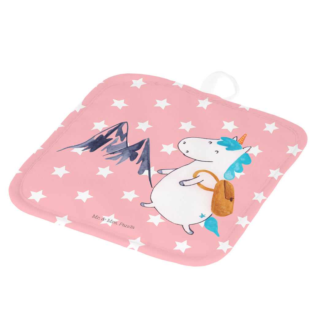2er Set Topflappen  Einhorn Bergsteiger Topflappen, Topfuntersetzer, Ofenhandschuh, Topflappen Set, Topflappen lustig, Topflappen mit Spruch, Einhorn, Einhörner, Einhorn Deko, Pegasus, Unicorn, Bergsteiger, Abenteuer, Berge, Abenteurer, Weltenbummler, Weltreise, Reisen, Urlaub, Entdecker