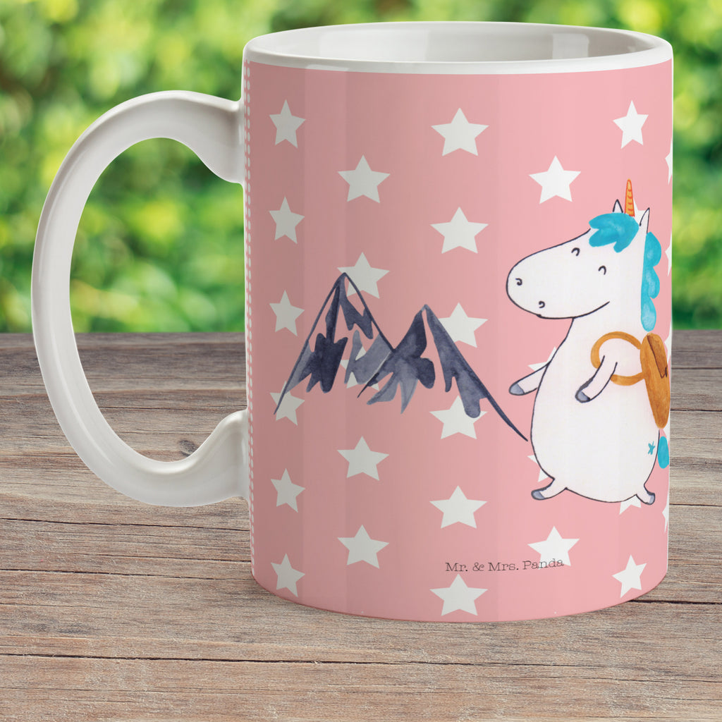 Kindertasse Einhorn Bergsteiger Kunststoff Tasse, Kindergarten, Tasse, Trinkbecher, Camping Becher, Kaffeetasse, Kunststoffbecher, Kindergartenbecher, Outdoorgeschirr, Kunststoffgeschirr, Reisebecher, Reisetasse, Kinderbecher, Einhorn, Einhörner, Einhorn Deko, Pegasus, Unicorn, Bergsteiger, Abenteuer, Berge, Abenteurer, Weltenbummler, Weltreise, Reisen, Urlaub, Entdecker