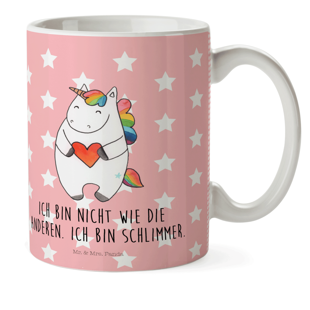 Kindertasse Einhorn Herz Kunststoff Tasse, Kindergarten, Tasse, Trinkbecher, Camping Becher, Kaffeetasse, Kunststoffbecher, Kindergartenbecher, Outdoorgeschirr, Kunststoffgeschirr, Reisebecher, Reisetasse, Kinderbecher, Einhorn, Einhörner, Einhorn Deko, Pegasus, Unicorn, Herz, schlimm, böse, witzig, lustig, Freundin, anders, bunt