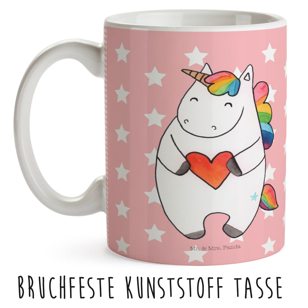 Kindertasse Einhorn Herz Kunststoff Tasse, Kindergarten, Tasse, Trinkbecher, Camping Becher, Kaffeetasse, Kunststoffbecher, Kindergartenbecher, Outdoorgeschirr, Kunststoffgeschirr, Reisebecher, Reisetasse, Kinderbecher, Einhorn, Einhörner, Einhorn Deko, Pegasus, Unicorn, Herz, schlimm, böse, witzig, lustig, Freundin, anders, bunt