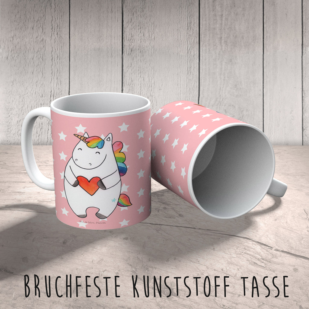Kindertasse Einhorn Herz Kunststoff Tasse, Kindergarten, Tasse, Trinkbecher, Camping Becher, Kaffeetasse, Kunststoffbecher, Kindergartenbecher, Outdoorgeschirr, Kunststoffgeschirr, Reisebecher, Reisetasse, Kinderbecher, Einhorn, Einhörner, Einhorn Deko, Pegasus, Unicorn, Herz, schlimm, böse, witzig, lustig, Freundin, anders, bunt