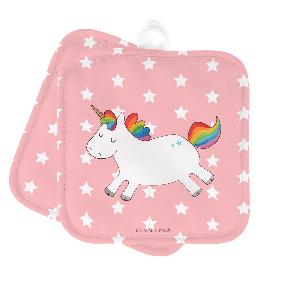 2er Set Topflappen  Einhorn Happy Topflappen, Topfuntersetzer, Ofenhandschuh, Topflappen Set, Topflappen lustig, Topflappen mit Spruch, Einhorn, Einhörner, Einhorn Deko, Pegasus, Unicorn, glücklich, fröhlich, Spaß, Freude, Lebensfreude, witzig, spannend, Lächeln, Lachen