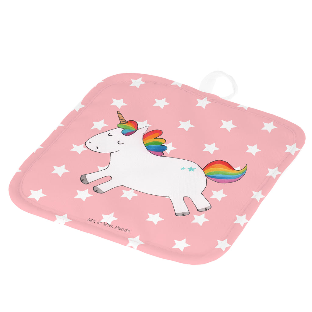 2er Set Topflappen  Einhorn Happy Topflappen, Topfuntersetzer, Ofenhandschuh, Topflappen Set, Topflappen lustig, Topflappen mit Spruch, Einhorn, Einhörner, Einhorn Deko, Pegasus, Unicorn, glücklich, fröhlich, Spaß, Freude, Lebensfreude, witzig, spannend, Lächeln, Lachen