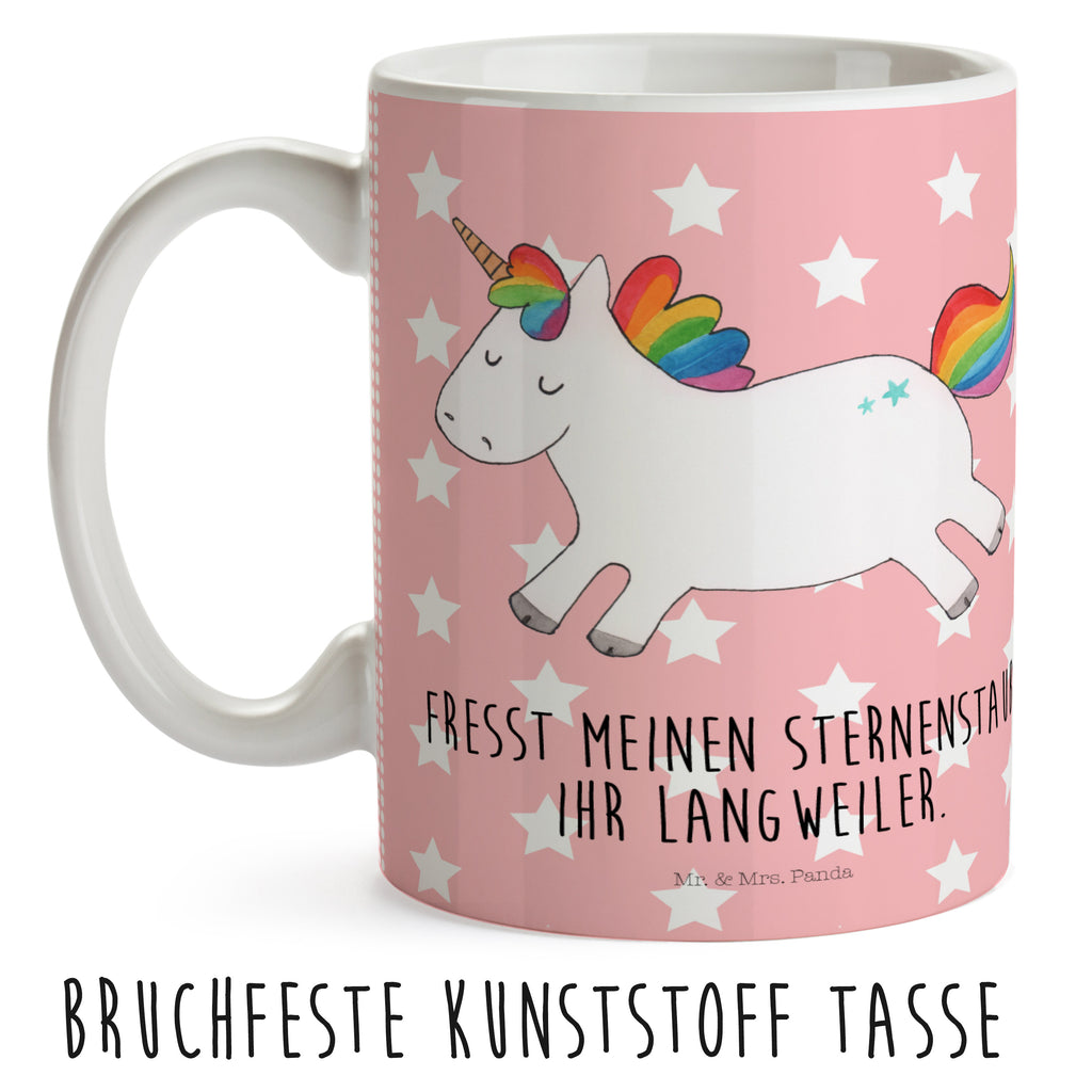 Kindertasse Einhorn Happy Kunststoff Tasse, Kindergarten, Tasse, Trinkbecher, Camping Becher, Kaffeetasse, Kunststoffbecher, Kindergartenbecher, Outdoorgeschirr, Kunststoffgeschirr, Reisebecher, Reisetasse, Kinderbecher, Einhorn, Einhörner, Einhorn Deko, Pegasus, Unicorn, glücklich, fröhlich, Spaß, Freude, Lebensfreude, witzig, spannend, Lächeln, Lachen