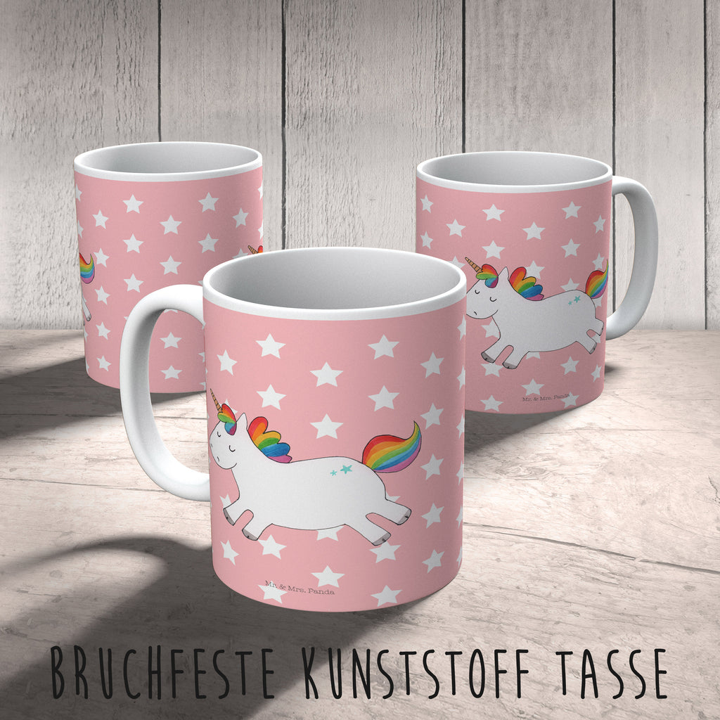 Kindertasse Einhorn Happy Kunststoff Tasse, Kindergarten, Tasse, Trinkbecher, Camping Becher, Kaffeetasse, Kunststoffbecher, Kindergartenbecher, Outdoorgeschirr, Kunststoffgeschirr, Reisebecher, Reisetasse, Kinderbecher, Einhorn, Einhörner, Einhorn Deko, Pegasus, Unicorn, glücklich, fröhlich, Spaß, Freude, Lebensfreude, witzig, spannend, Lächeln, Lachen