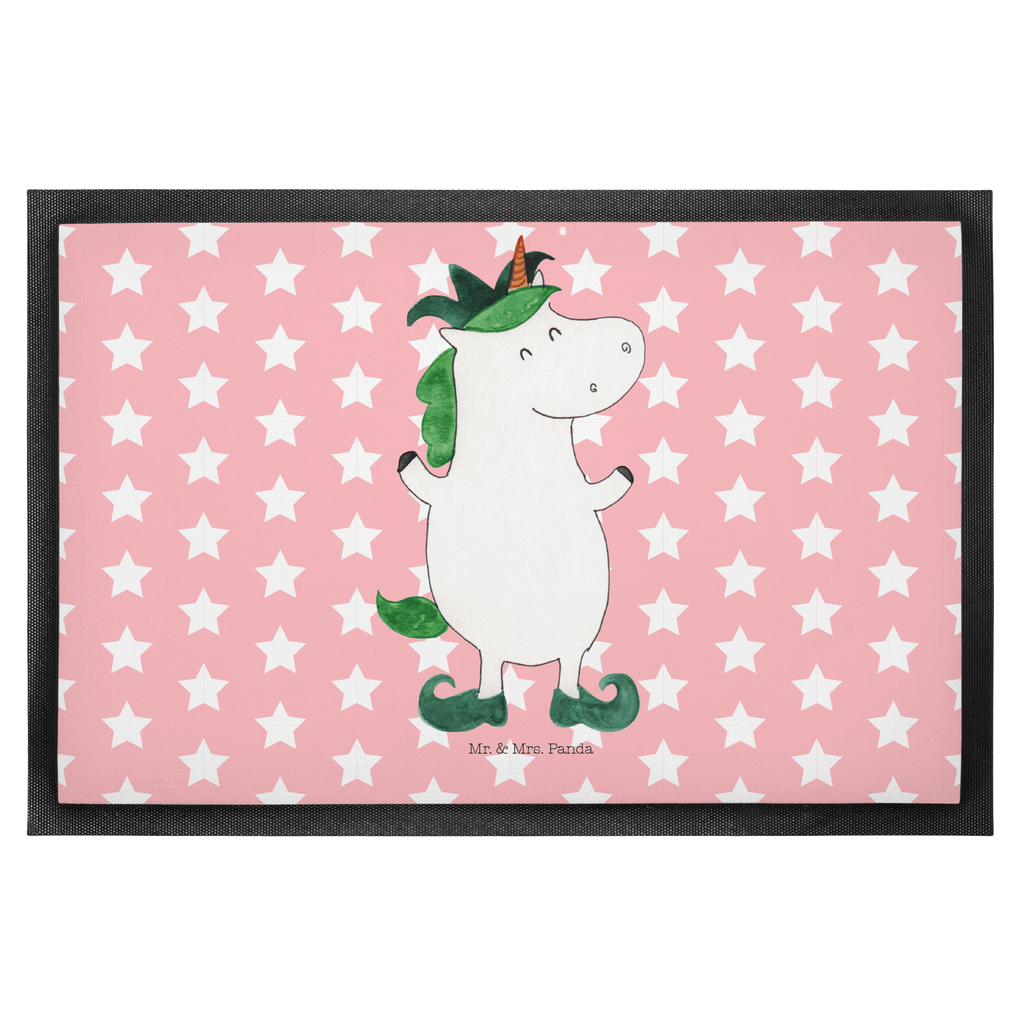 Fußmatte Einhorn Joker Einhörner, Unicorn, Einhorn, Hofnarr, Kasper, Gaukler, Mittelalter Türvorleger, Schmutzmatte, Fußabtreter, Matte, Schmutzfänger, Fußabstreifer, Schmutzfangmatte, Türmatte, Motivfußmatte,  Haustürmatte, Vorleger  Einhorn, Einhörner, Einhorn Deko, Pegasus, Unicorn