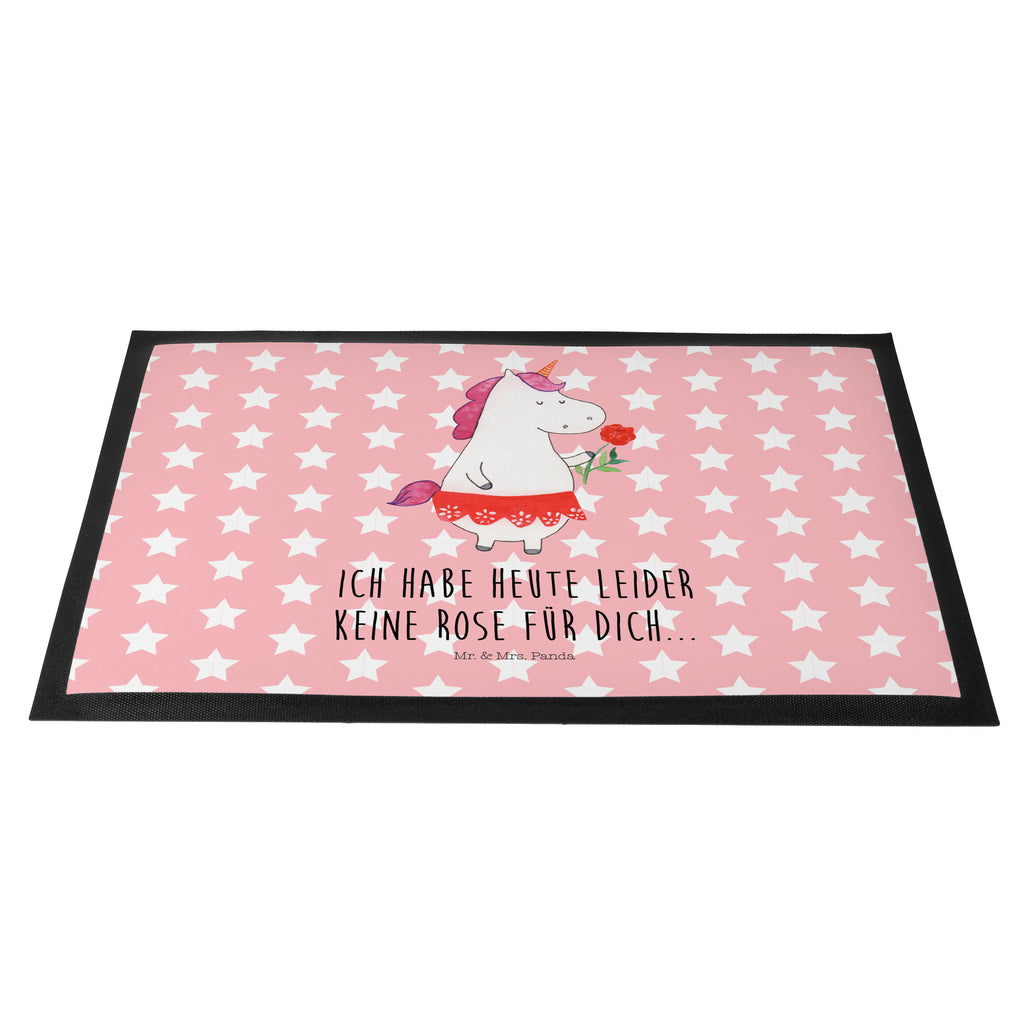 Fußmatte Einhorn Dame Einhörner, Unicorn, Einhorn, Dame, Lady, feine Dame, Freundin, Frau, Bachelor, Bachelorette, Abfuhr, Schluss machen, Trennung Türvorleger, Schmutzmatte, Fußabtreter, Matte, Schmutzfänger, Fußabstreifer, Schmutzfangmatte, Türmatte, Motivfußmatte,  Haustürmatte, Vorleger  Einhorn, Einhörner, Einhorn Deko, Pegasus, Unicorn