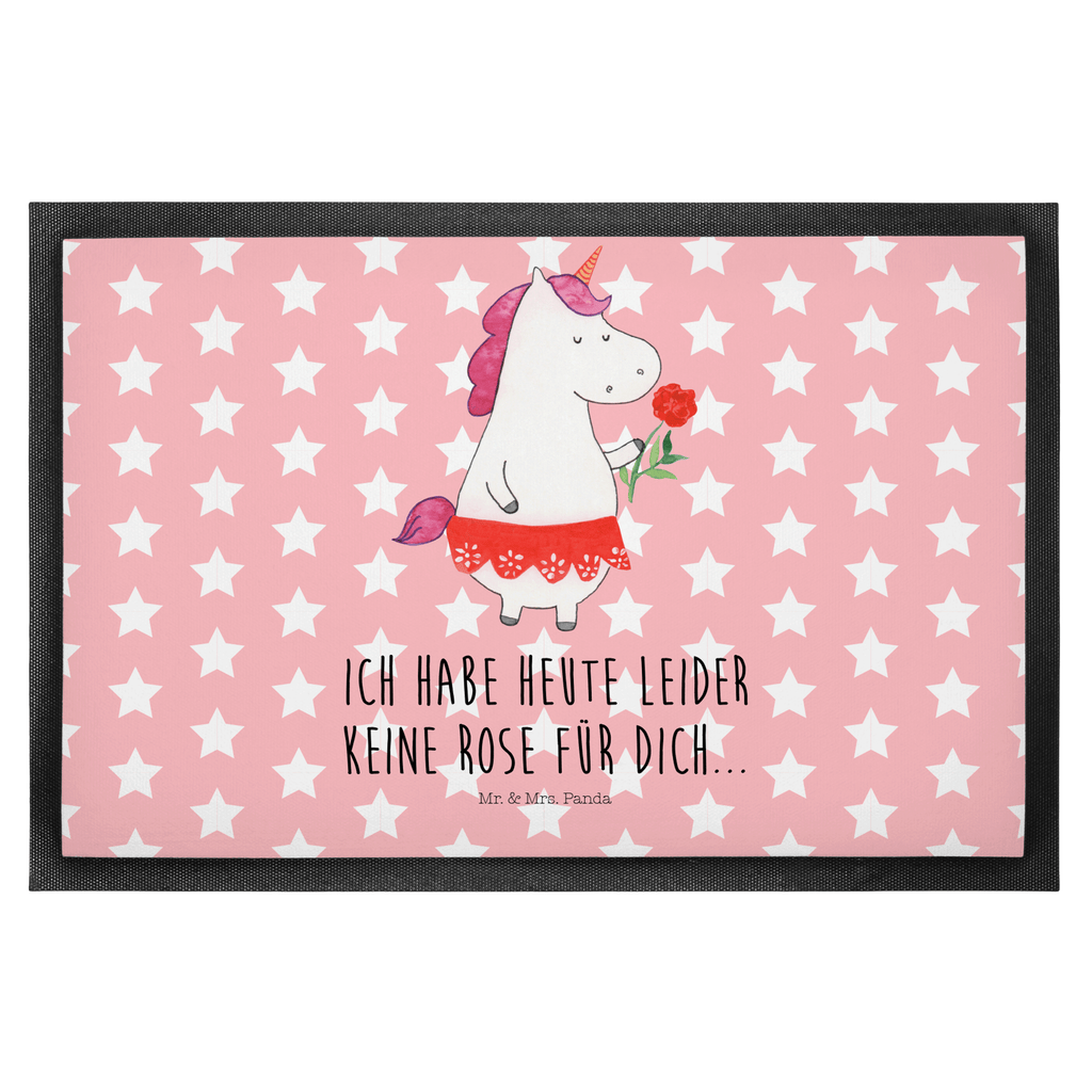 Fußmatte Einhorn Dame Einhörner, Unicorn, Einhorn, Dame, Lady, feine Dame, Freundin, Frau, Bachelor, Bachelorette, Abfuhr, Schluss machen, Trennung Türvorleger, Schmutzmatte, Fußabtreter, Matte, Schmutzfänger, Fußabstreifer, Schmutzfangmatte, Türmatte, Motivfußmatte,  Haustürmatte, Vorleger  Einhorn, Einhörner, Einhorn Deko, Pegasus, Unicorn