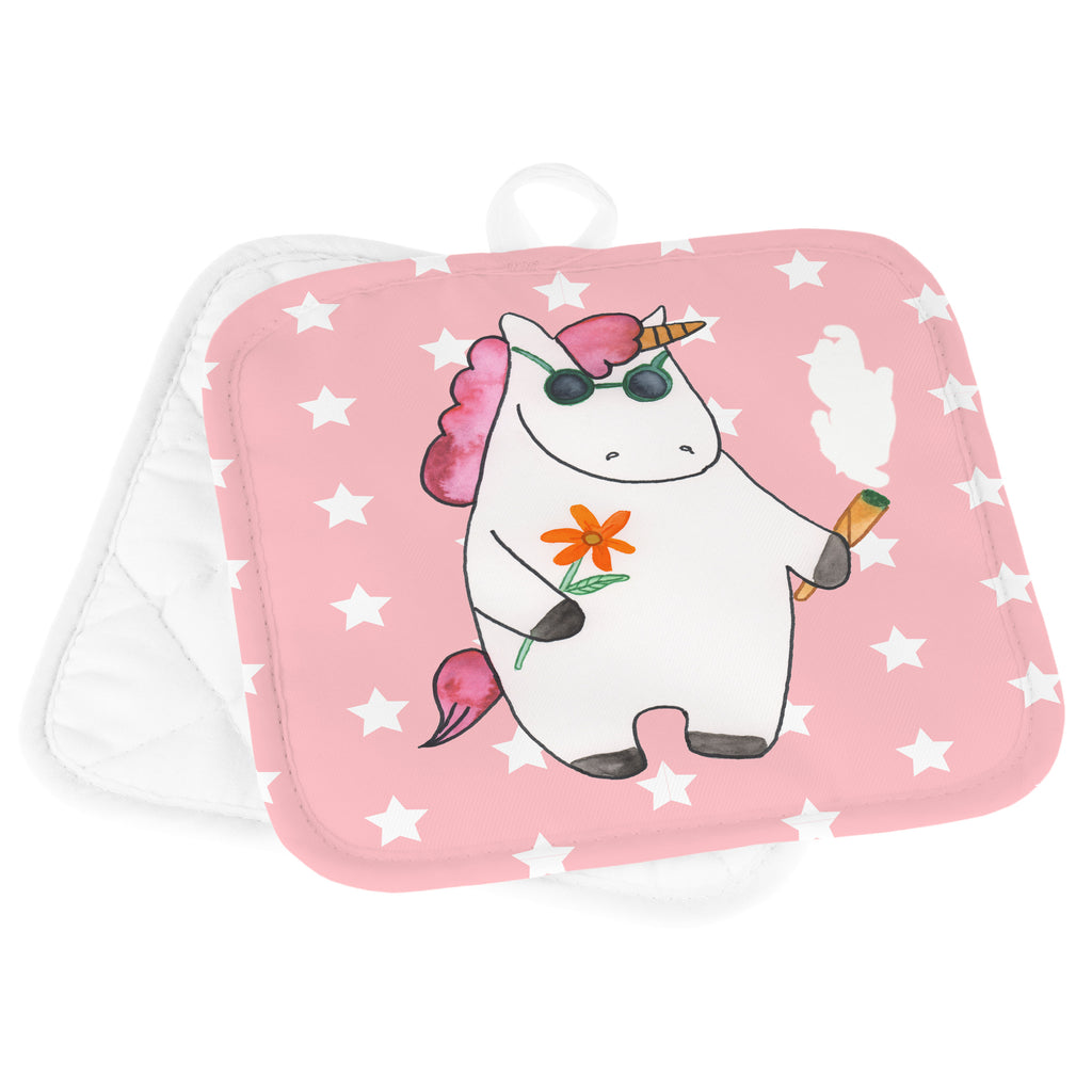 2er Set Topflappen  Einhorn Woodstock Topflappen, Topfuntersetzer, Ofenhandschuh, Topflappen Set, Topflappen lustig, Topflappen mit Spruch, Einhorn, Einhörner, Einhorn Deko, Pegasus, Unicorn, Kiffen, Joint, Zigarette, Alkohol, Party, Spaß. lustig, witzig, Woodstock