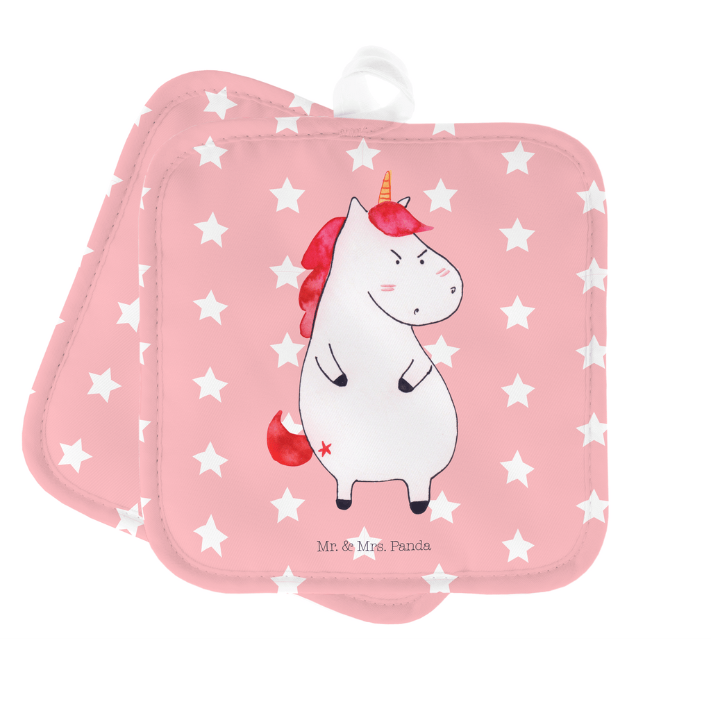 2er Set Topflappen  Einhorn wütend Topflappen, Topfuntersetzer, Ofenhandschuh, Topflappen Set, Topflappen lustig, Topflappen mit Spruch, Einhorn, Einhörner, Einhorn Deko, Pegasus, Unicorn, Realität, Ansage, lustlos, nein, Büro, Arbeit, wütend, dumme Fragen, lustig, Spaß, Geschenk