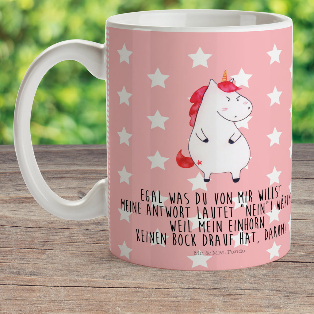 Kindertasse Einhorn wütend Kunststoff Tasse, Kindergarten, Tasse, Trinkbecher, Camping Becher, Kaffeetasse, Kunststoffbecher, Kindergartenbecher, Outdoorgeschirr, Kunststoffgeschirr, Reisebecher, Reisetasse, Kinderbecher, Einhorn, Einhörner, Einhorn Deko, Pegasus, Unicorn, Realität, Ansage, lustlos, nein, Büro, Arbeit, wütend, dumme Fragen, lustig, Spaß, Geschenk