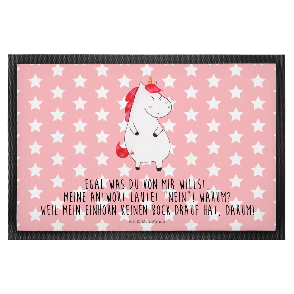 Fußmatte Einhorn wütend Einhorn, Einhörner, Unicorn, Realität, Ansage, lustlos, nein, Büro, Arbeit, wütend, dumme Fragen, lustig, Spaß, Geschenk  Türvorleger, Schmutzmatte, Fußabtreter, Matte, Schmutzfänger, Fußabstreifer, Schmutzfangmatte, Türmatte, Motivfußmatte,  Haustürmatte, Vorleger  Einhorn, Einhörner, Einhorn Deko, Pegasus, Unicorn