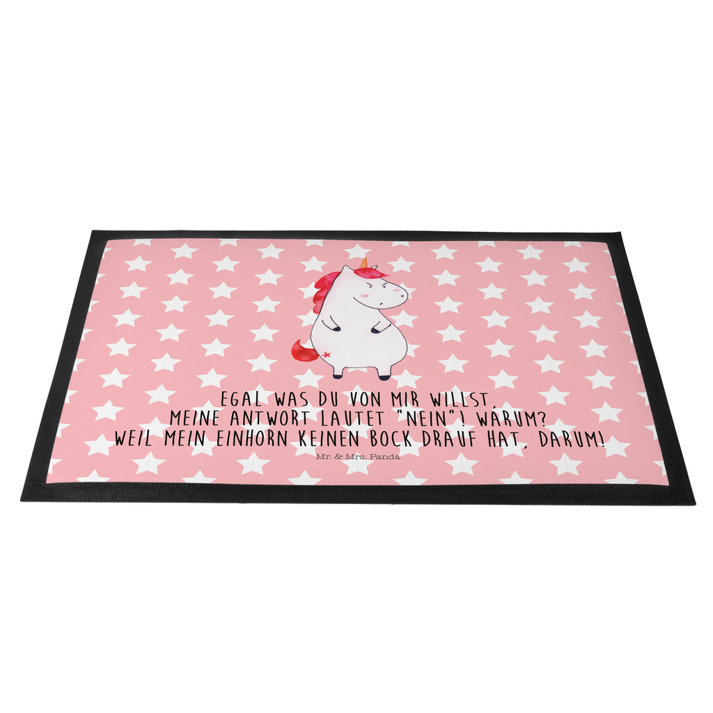 Fußmatte Einhorn wütend Einhorn, Einhörner, Unicorn, Realität, Ansage, lustlos, nein, Büro, Arbeit, wütend, dumme Fragen, lustig, Spaß, Geschenk  Türvorleger, Schmutzmatte, Fußabtreter, Matte, Schmutzfänger, Fußabstreifer, Schmutzfangmatte, Türmatte, Motivfußmatte,  Haustürmatte, Vorleger  Einhorn, Einhörner, Einhorn Deko, Pegasus, Unicorn
