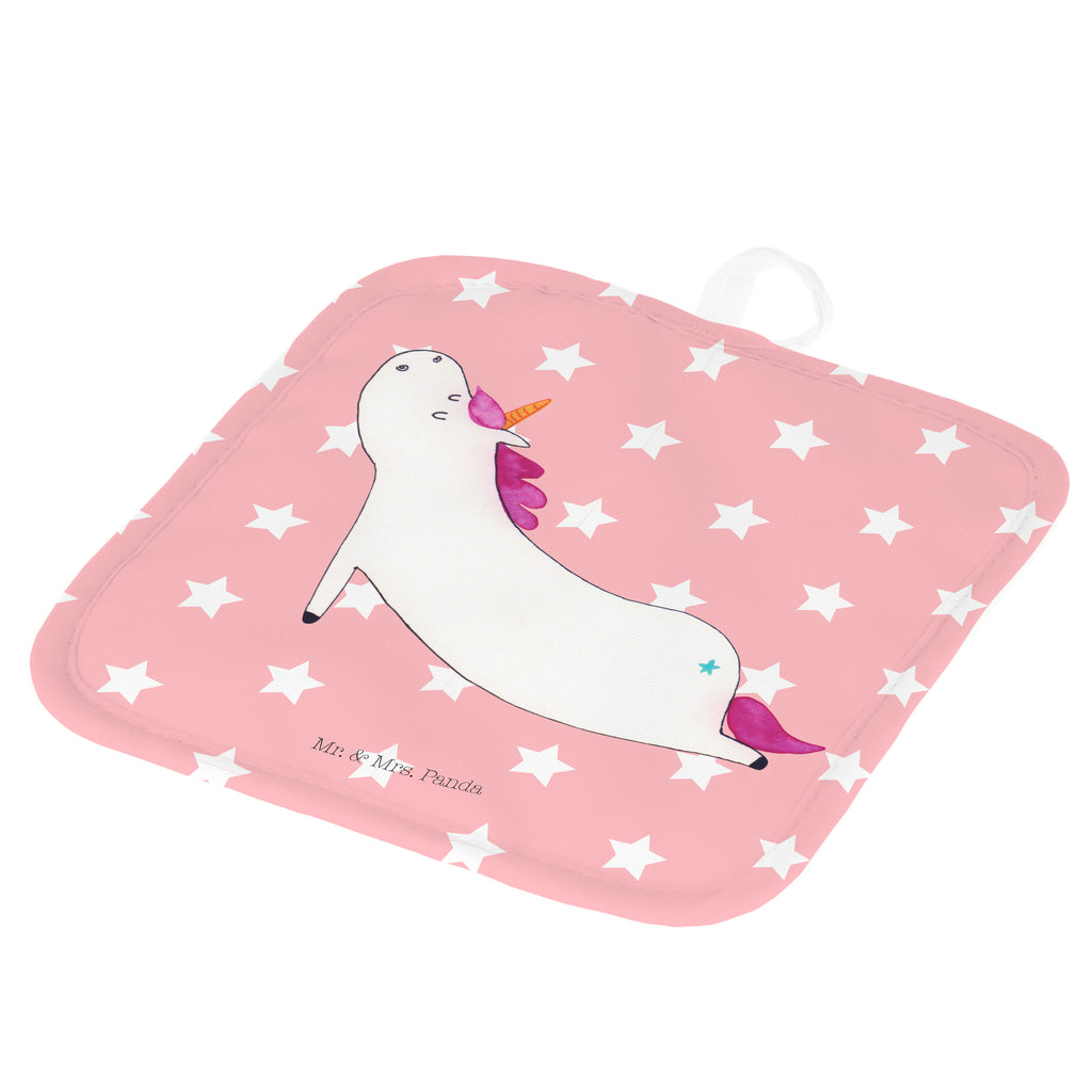 2er Set Topflappen  Einhorn Yoga Topflappen, Topfuntersetzer, Ofenhandschuh, Topflappen Set, Topflappen lustig, Topflappen mit Spruch, Einhorn, Einhörner, Einhorn Deko, Pegasus, Unicorn, Yoga, Namaste, Achtsamkeit, Entspannung, Joga, Yogamatte, Sport, lustig, witzig, süß
