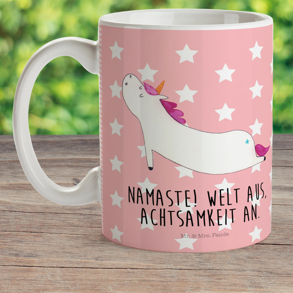 Kindertasse Einhorn Yoga Kunststoff Tasse, Kindergarten, Tasse, Trinkbecher, Camping Becher, Kaffeetasse, Kunststoffbecher, Kindergartenbecher, Outdoorgeschirr, Kunststoffgeschirr, Reisebecher, Reisetasse, Kinderbecher, Einhorn, Einhörner, Einhorn Deko, Pegasus, Unicorn, Yoga, Namaste, Achtsamkeit, Entspannung, Joga, Yogamatte, Sport, lustig, witzig, süß