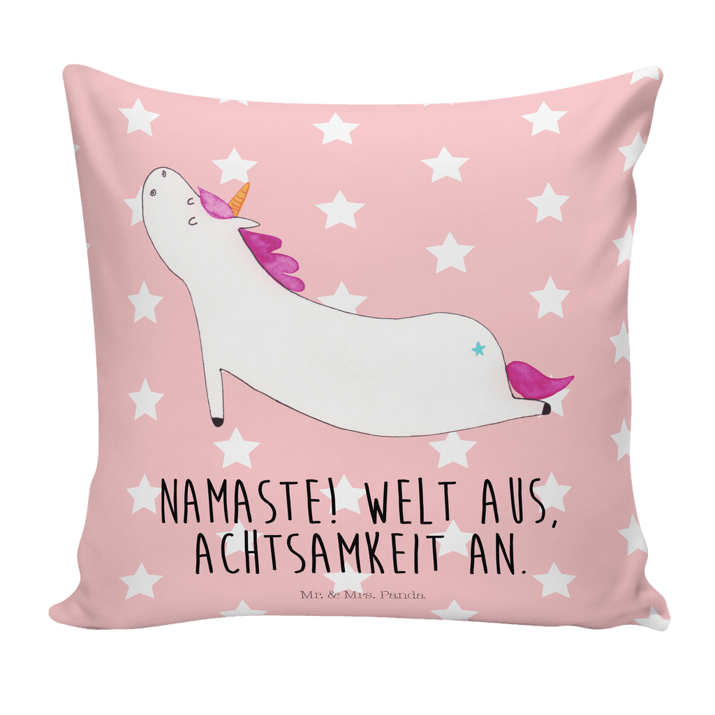 40x40 Kissen Einhorn Yoga Kissenhülle, Kopfkissen, Sofakissen, Dekokissen, Motivkissen, Einhorn, Einhörner, Einhorn Deko, Pegasus, Unicorn, Yoga, Namaste, Achtsamkeit, Entspannung, Joga, Yogamatte, Sport, lustig, witzig, süß