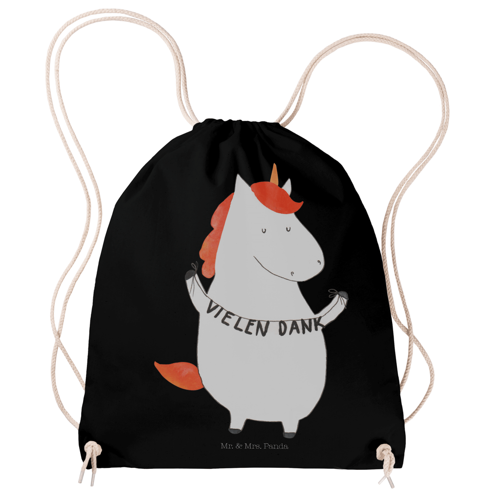 Sportbeutel Einhorn Vielen Dank Turnbeutel, Beutel, Sporttasche, Tasche, Stoffbeutel, Einhorn, Einhörner, Einhorn Deko, Pegasus, Unicorn, Danke, vielen Dank, Dankeschön, Danksagung
